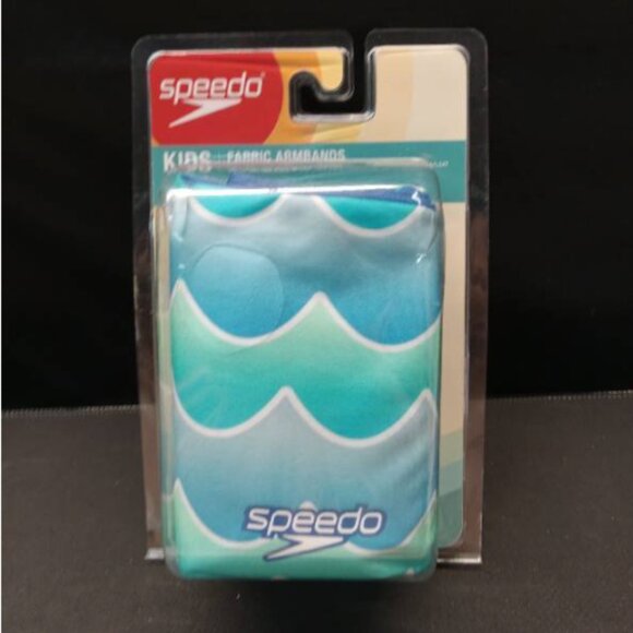 Speedo Kids' Fabric Arm Band - Teal: Swim Training Floats for Ages 2-12 - NIB - Picture 5 of 5